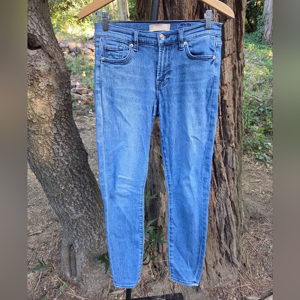 7 For All Mankind Womens Skinny Jeans Size 27